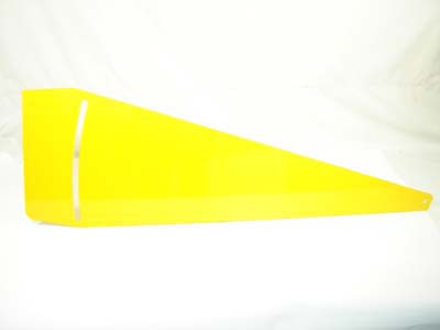 Toe Guard 8' Bottom Section (Triangular) - 050-125