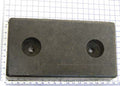 Molded Rubber Bumper 4" x 10" x 18" w/2 Holes - 090-600