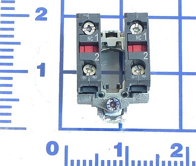Contact Block - 2 N.C. - 0961-0296