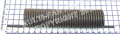Spring, Torsion EOD - 34 Coils, 3-1/4" OD - 113-037