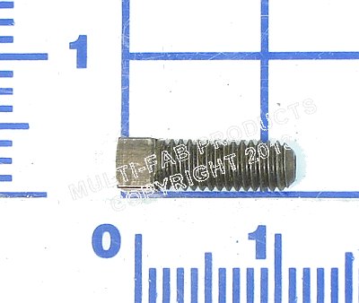 Screw - 3/8"-16 x 1'', Square Head, Set (Cup Face) - 122-096