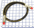 Hose 1/4" x 36" Long, MNPT 3/8" Male Fitting - 1342 Genquip