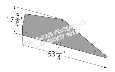Toe Guard 6' Board - Top, 23" Pit - 152-867