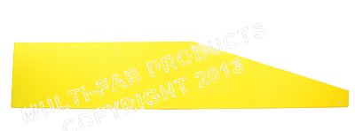 Toe Guard 8' Lefthand Upper for ST, CY & RH models - 1706