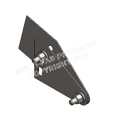 Toe Guard Assembly RHM 8' (RH) 2 Fan - 418-103 Genquip