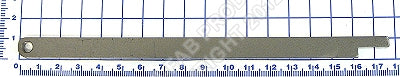 Lip Push Bar - For Lug Style Hinge - 43-0169