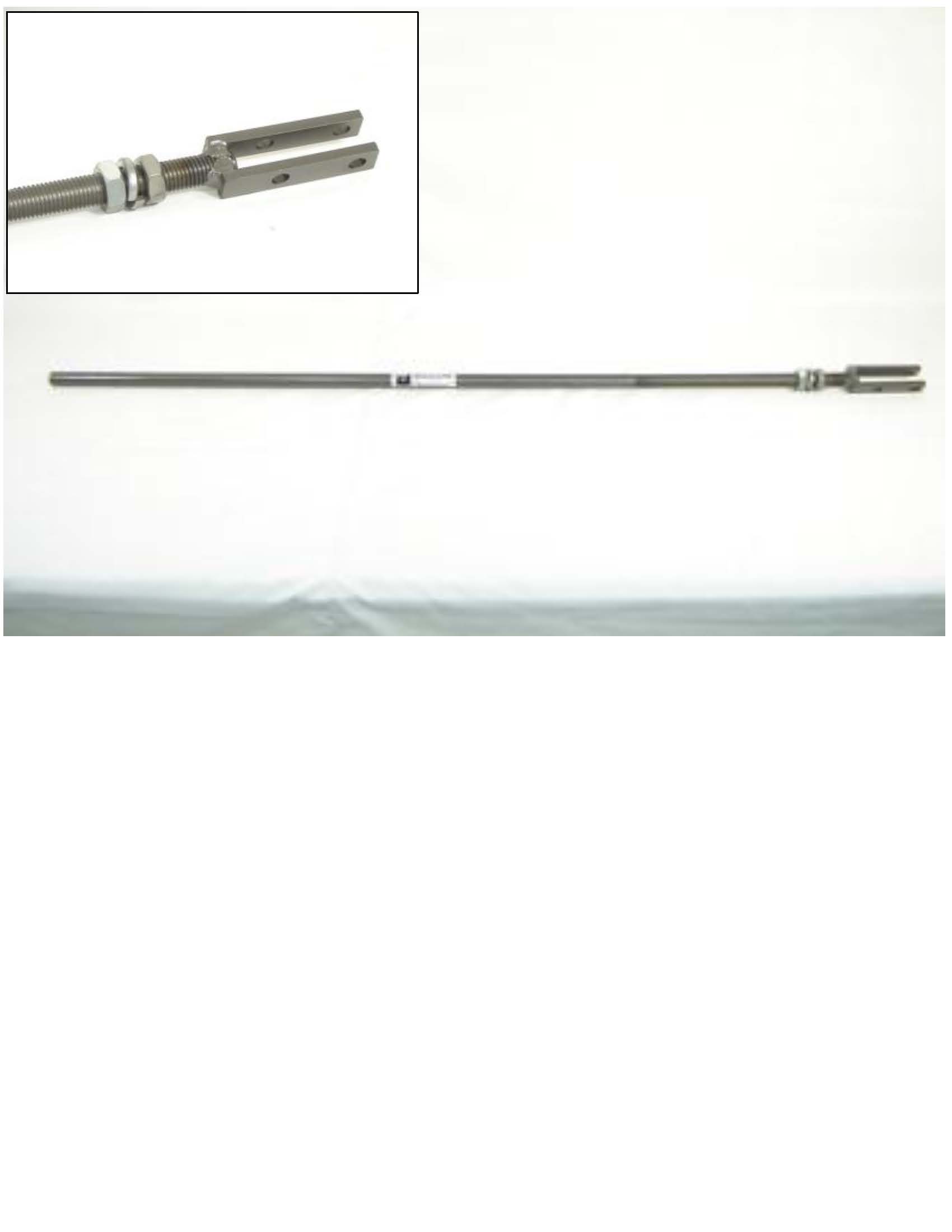 Lip Counterbalance Rod - 512-545