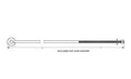 Lip Rod Adjuster - 586-2307