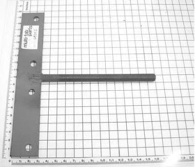 Spring Pull Bar for 4# 52100, 15" of Threaded Rod - 6034-S