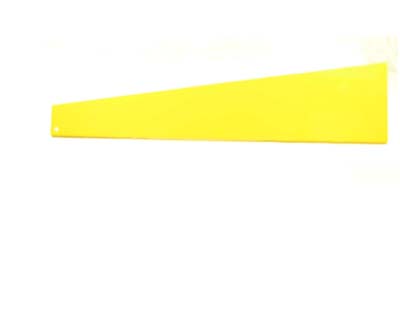 Toe Guard 3rd Stage - RH 8' Leveler, Formed Painted - 821-032MP