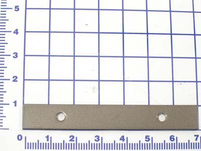 Bar, Bellows - 1/8"x1"x 7" Mount Front, Painted - 9412-0201