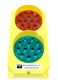 Stop & Go Communication Light - 12-24V, AC/DC LED, Yellow