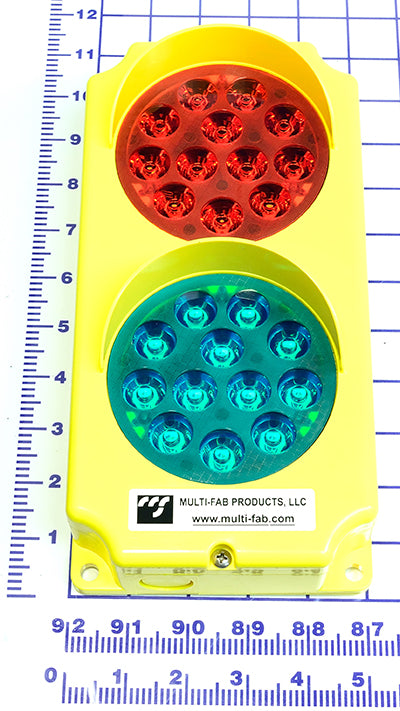 Stop & Go Communication Light - 115V, AC, Yellow