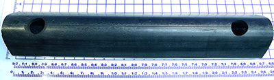 Molded Bumper - 4" x 4", Sold by the Foot, 10' Maximum Length