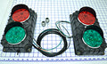 LED Communication Lights - Pair Outside & Inside, 115V w/ Cable