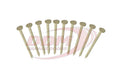 Colored Trim Nails 1 1/2" Almond - 10 Count