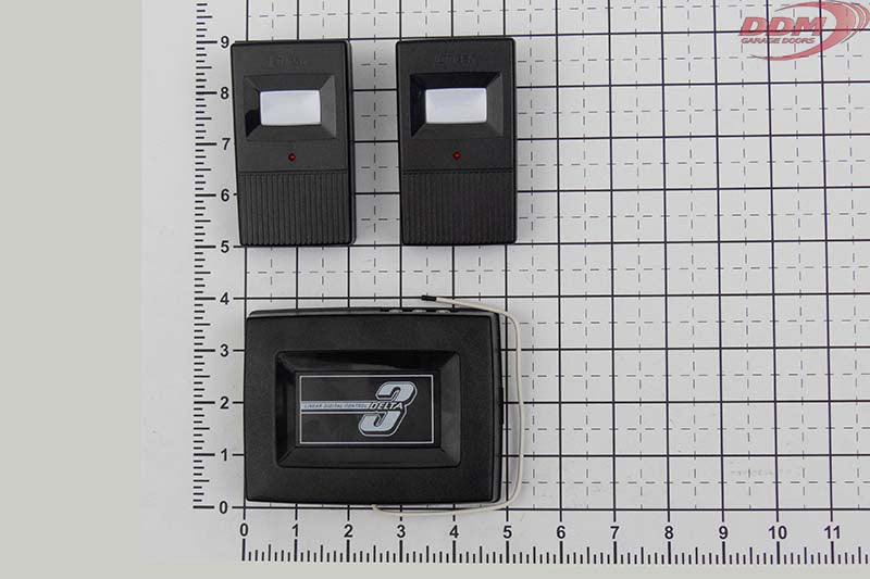 Linear Delta-3 Receiver with 2 Remote Transmitters (310MHz)