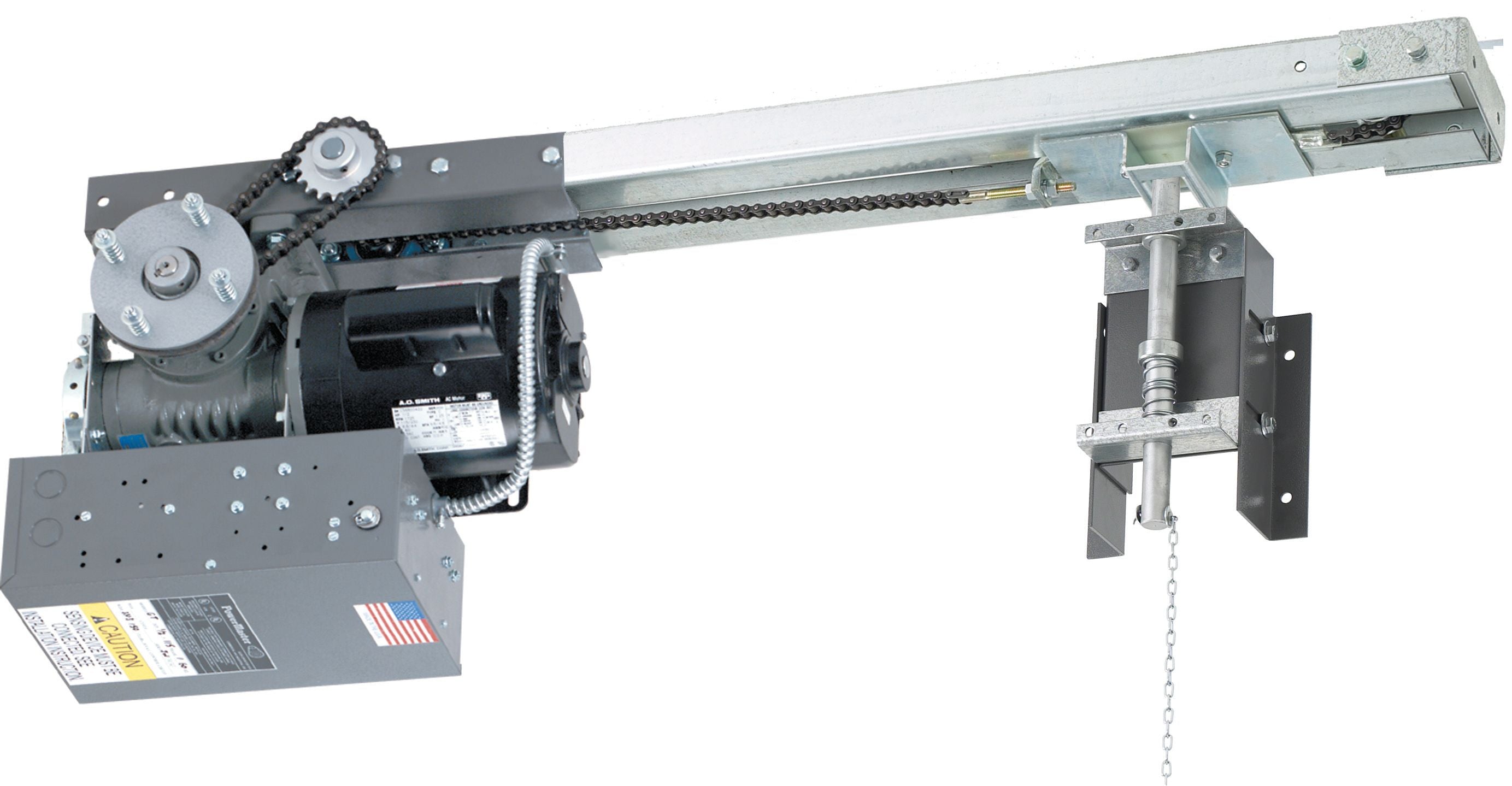 PowerMaster GSL-101 Gear Reduced Industrial Slide Door Operator 1 HP, 115/230V 1PH
