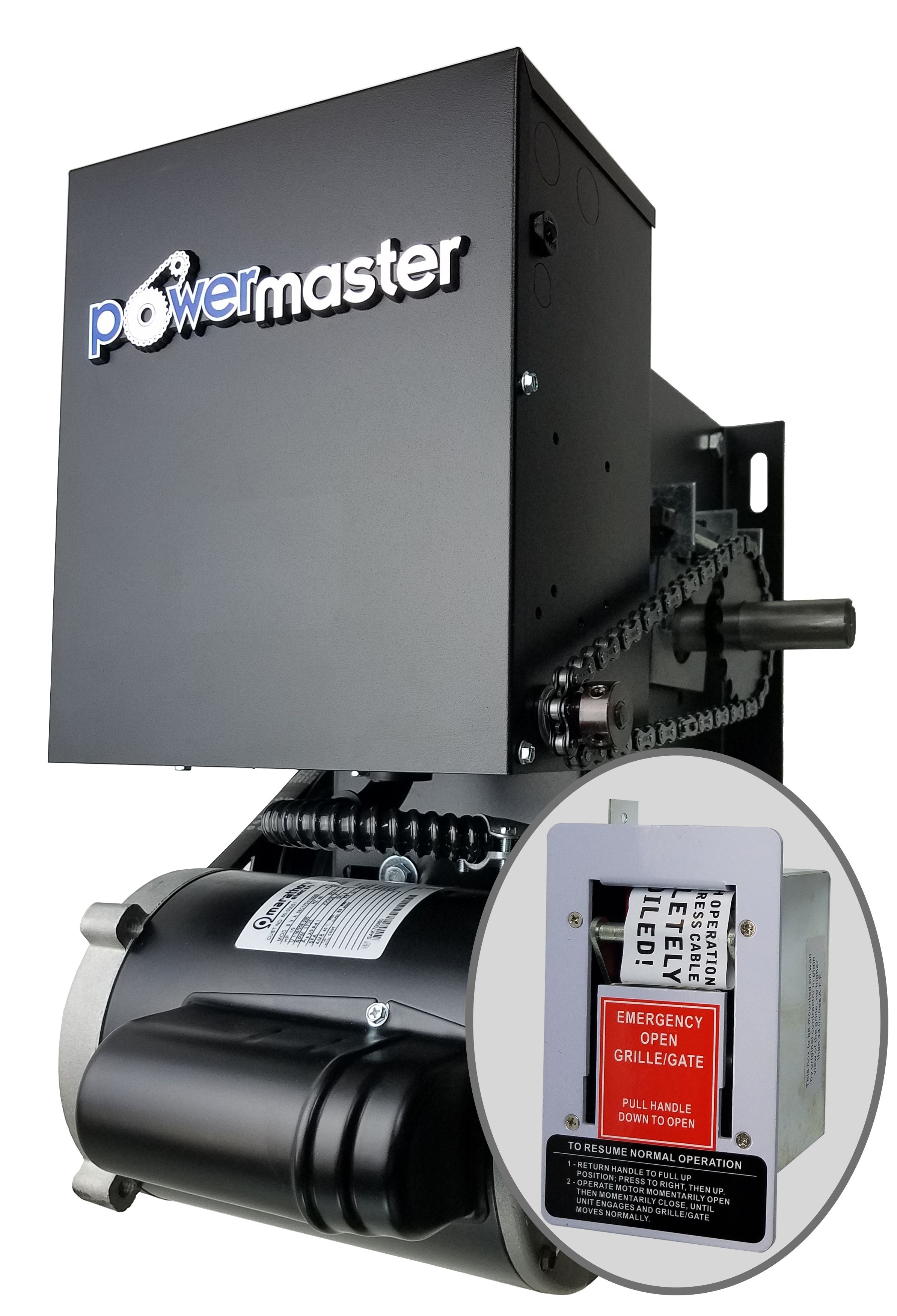 PowerMaster RJ-71 Jackshaft Release Operator, 3/4 HP, 115/230V 1PH