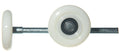 Roller for 3" Track Nylon 7" Zinc Plated Steel Stem