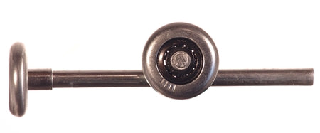 Roller for 2" Track 10-Ball Steel 7" Zinc Stem