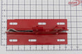 Center Spring Bracket Commercial DBL for Raynor -Red Powder Coat