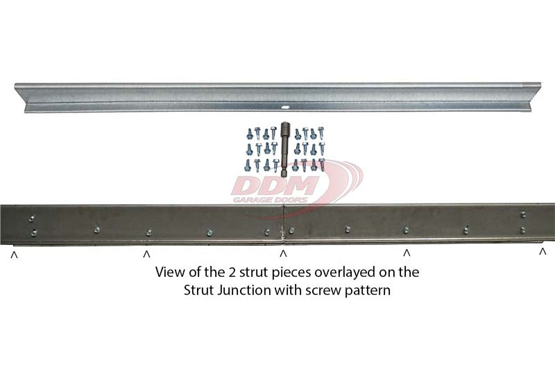 Strut Kit 2-1/4" 22 Ga for 9' Wide Doors.