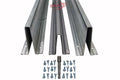 Strut Kit 3" 20 Ga for 9' Wide Doors- Two 4'5" Pieces w/Junction