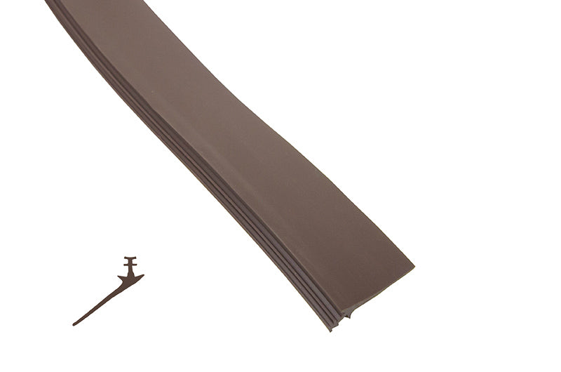 Wood Jamb Vinyl Insert - Brown