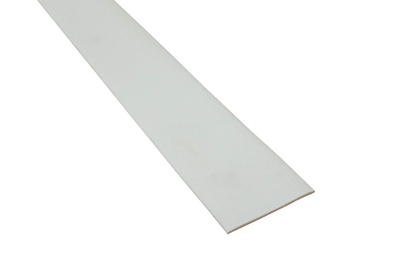 Vinyl Insert 1 1/2" for Slotted Wood Stop Molding - White