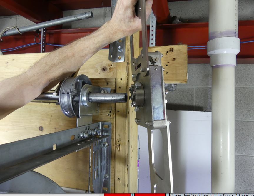 Garage Door Torsion Spring Safe-T-Winder - With case and stretcher.