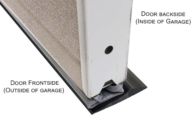 Storm Shield 16' Garage Door Threshold w/Adhesive Caulk