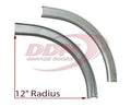 2" Track 12" Radius, Curved Portion Only, .075 Ga, Pair