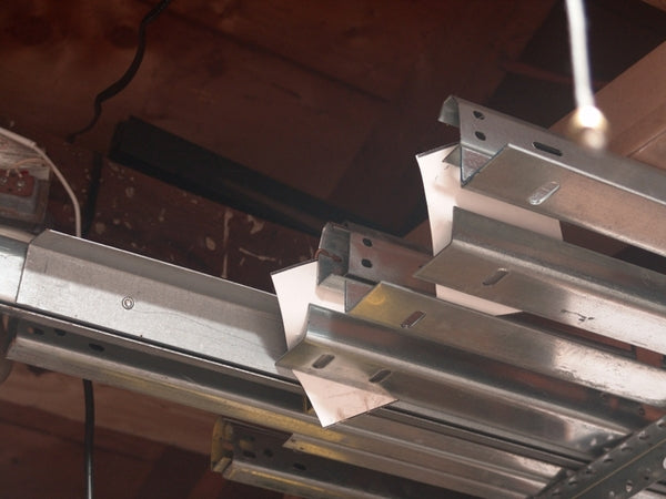 2" Horizontal Track w/ Angle for 10' High OverHead Doors