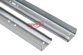 2" Vertical Track for 7' High Doors, .075, Pair