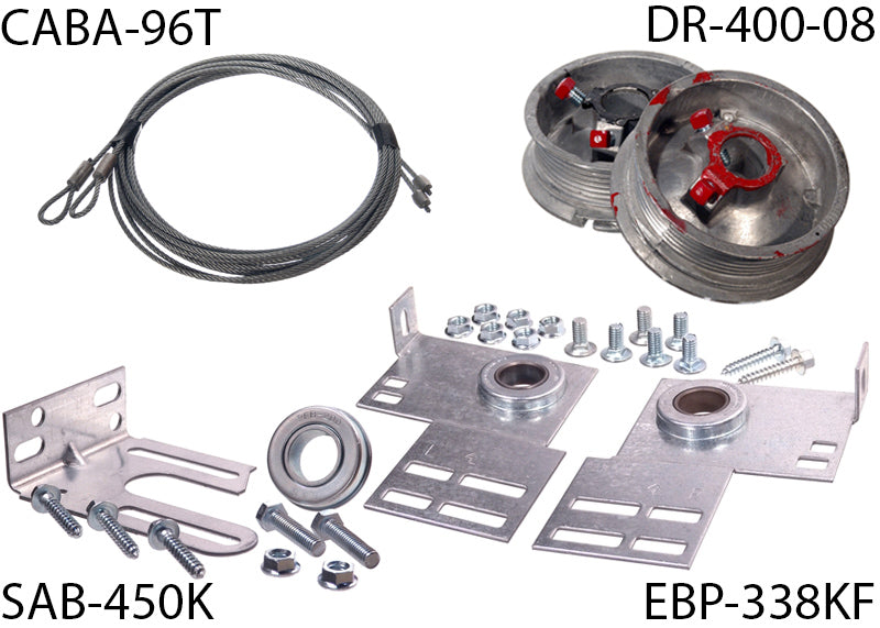 Torsion Spring Conversion Kit for 8' High Door
