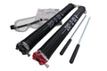 Torsion Springs, Winding Bars, Goggles. For 7' High Doors 159 to 169 LBS 2" ID .207 Wire 22" Long
