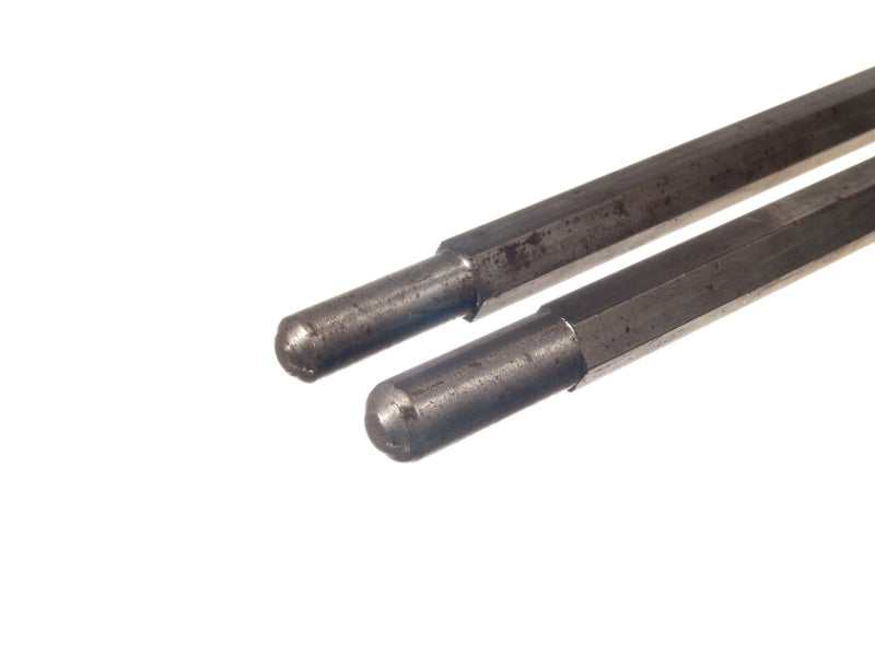 Winding Bars, Pair, 18", hex with 1/2" & 7/16" ends