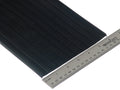 Bottom "T" U-Shaped Astragal 6" Black Syn. Rubber