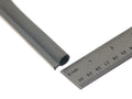 Bottom "T" Bulb Seal 1/2" Gray Vinyl