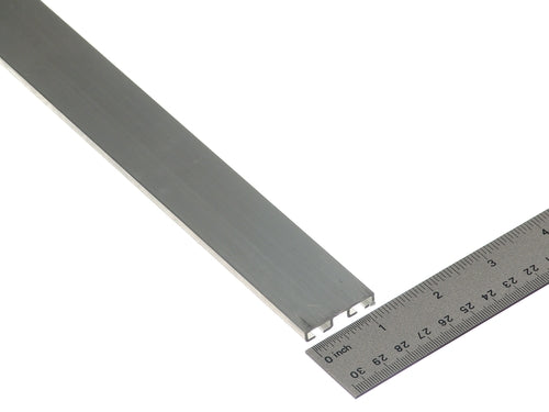Aluminum Bottom Seal Retainer 1 1/4" Flat, 8'2"