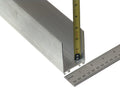 Aluminum Bottom Seal Retainer 1 3/4" x 3" C-Channel