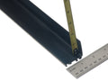 L-Shaped Plastic Bottom Retainer 1 3/8" x 1 3/8", Two 4'1" Pieces
