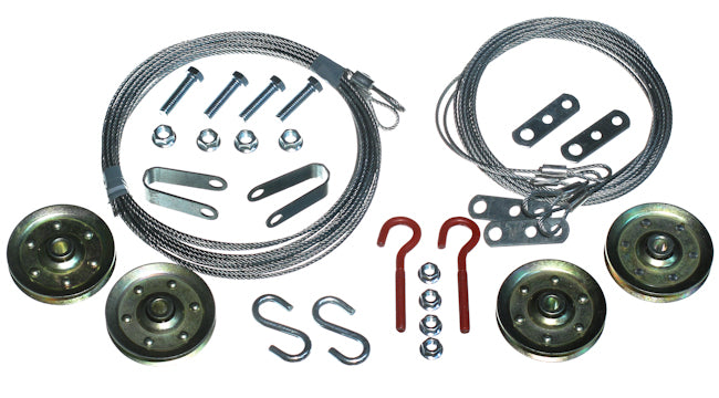 Extension Spring Hardware Kit for 8' Doors up to 200 Lbs.