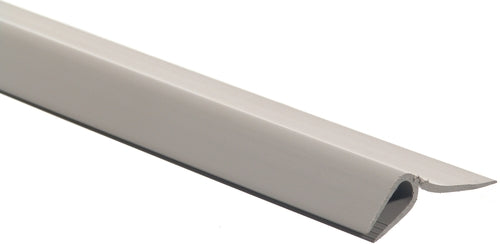 Steel Rolling  Door Clip-On Guide Seal - Gray