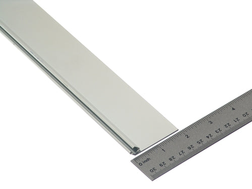 Standard Aluminum Retainer 2" 45 Degree White